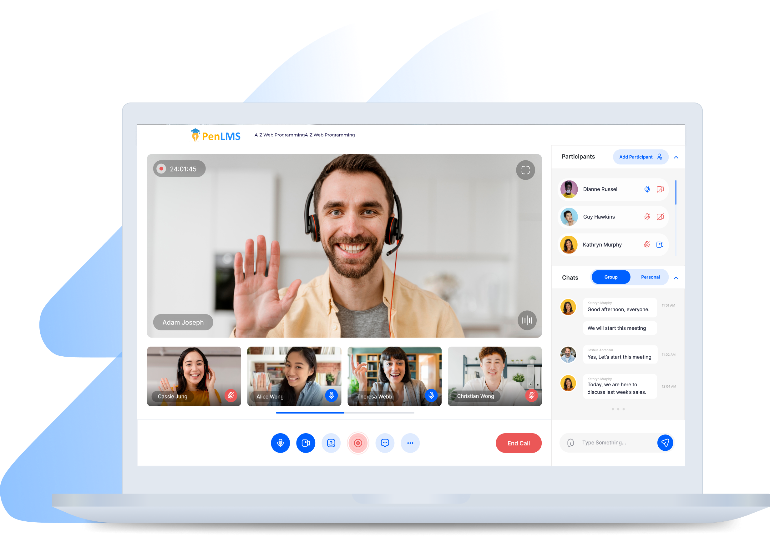 Live Chat, Unlimited Students, Share Screen