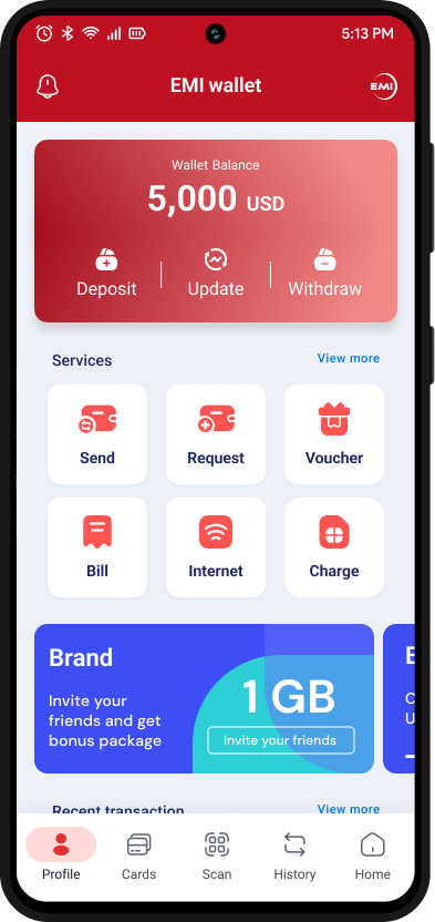 Customer Mobile App